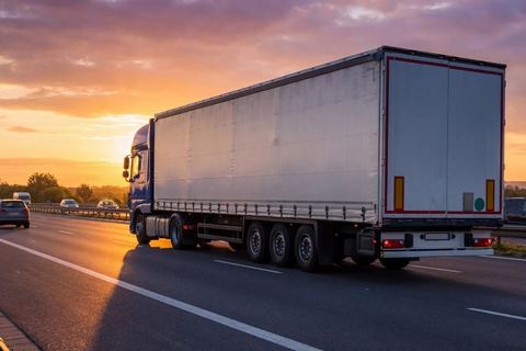 Linehaul truck operating on an Australian highway