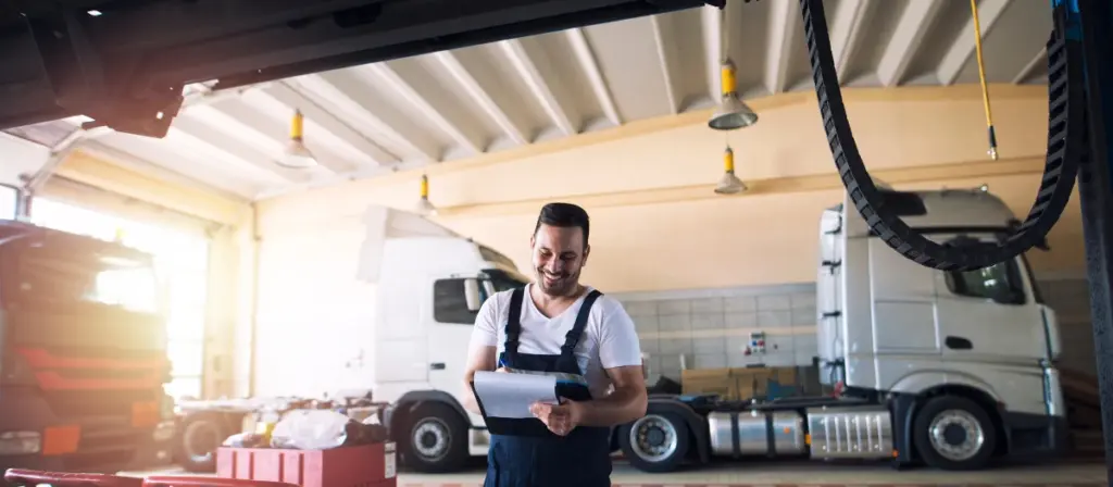 Truck maintenance records